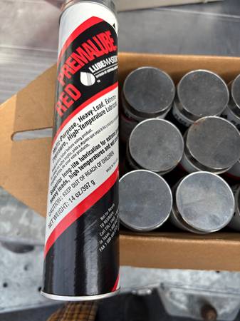 Grease red premalube $10 car truck boat industrial 1