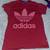 Adidas Burgundy Tee 2 thumbnail