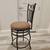 2, Linon Swag 24 in. Swivel Counter Stools 2 thumbnail