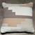 4 Pillows, Gray POTTERY BARN w/ Feather Insert, MCM Square, King Shams 8 thumbnail