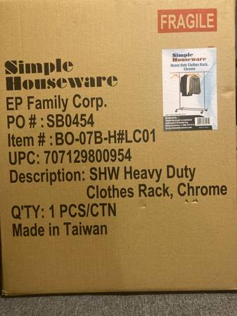 Clothes rack heavy duty 1