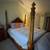 King-Sized Vintage Bed Frame w/ Mattress Box 1 thumbnail
