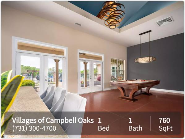 $1,250 / 1br - 760ft2 - You and your pets will enjoy life at our community. Pet friendly! (Jackson - Ridgecrest)63812807810049120