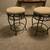 2 round Bar Stools $80 each 1 thumbnail