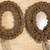 Set of 2 Fall Holiday Pinecone Wreaths - Pine cone wreath w/ bow 5 thumbnail
