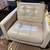 White/Cream Leather Armchairs (2) 3 thumbnail