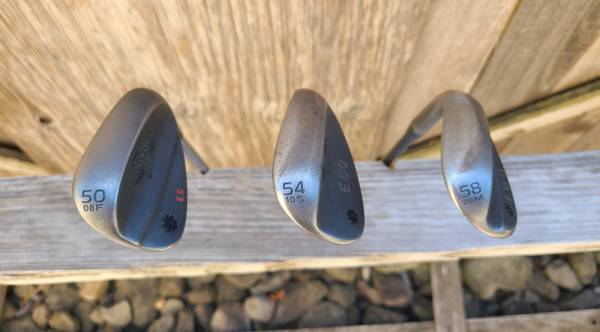 Titleist BV "SM7" 3-wedge set (GW 50º/8º, SW 54º/10º, and LW 58º/8º) - $145 (santa rosa)63471477382401121