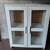 Cabinets: White Glass-Front Wall Cabinet 1 thumbnail