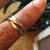 14K Yellow, Rose and White Gold 3 Bands (Size 4-5) Linked Together 1 thumbnail