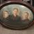 Antique framed photo with rounded bubble glass. 23“ x 16 3/4”. 1 thumbnail