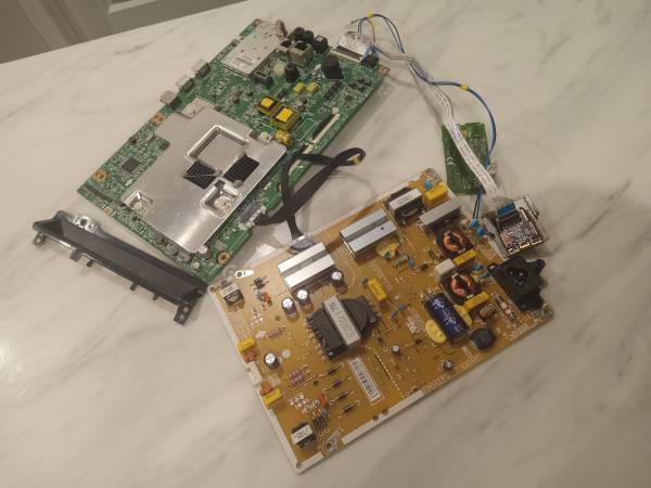NEW: 43" LG Smart Tv Complete Parts Repair Kit 1