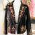 Custom Black leather  cro studded jacket 1 thumbnail