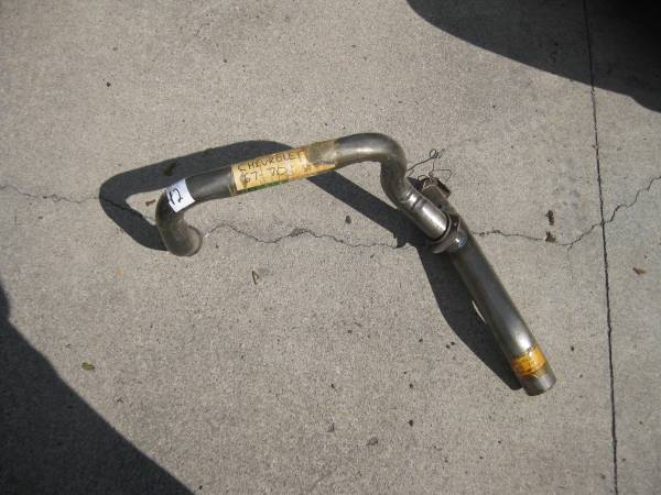 1967-70 CHEVROLET NEW FRONT Y PIPE 1