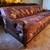 UPHOLSTERED SOFA BED COUCH WOODEN FRAME ON WHEELS FULL SIZE BED 18 thumbnail