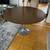 Beautiful round Modernica tabletop - walnut finish 2 thumbnail