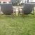 Mid Century Modern Walnut Gray Chenille Lounge Chairs - a Pair 5 thumbnail