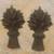 2 Antique Lead SHEAF OF WHEAT Wall Art 1 thumbnail