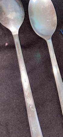 Reed & Barton vintage silver plated iced tea/ice cream spoons - $75 (saratoga)63471456900865121