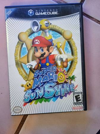 Nintendo GameCube super Mario Sunshine 1