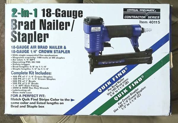 NEW Brad Nailer / stapler 1