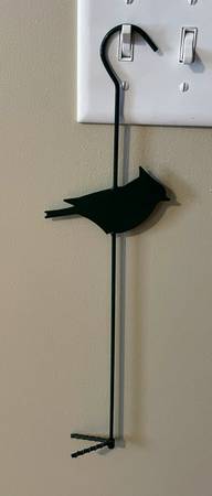 Bird Feeder stick for suet and fruit 1