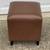 Simple Square Cube Footstool - Leather Ottoman 4 thumbnail