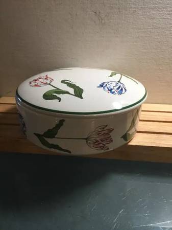 Tiffany & Co. Tulip pattern accessory case 125mm in diameter 450mm 1