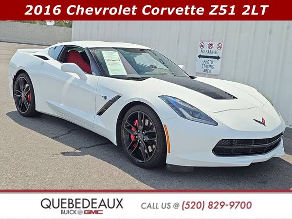 2016 Chevrolet Corvette Arctic White ****SPECIAL PRICING!** 1
