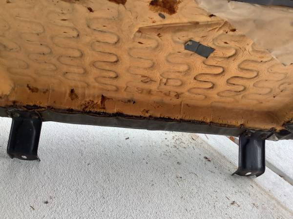 Jeep CJ Asiento trasero azul pizarra de fábrica (raro) - $650 (Cheraw SC)62969132582531124