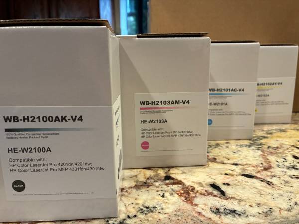 HP LaserJet 210A Color + Black - Non OEM 1