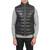 Men’s Lightweight Quilted Leather Puffer Vest in Multi-Colours 4 thumbnail