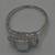 14kt white gold ring 3.4 grams with 3 opals 40 diamonds 0.25 carats si 9 thumbnail