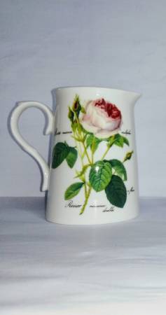 English Roy Kirkham Redoute Roses Small Pitcher (Jug) 1