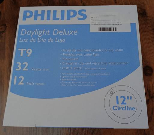 Lot of 5 NEW 32-Watt 12 in. Fluorescent Light Bulb 1