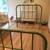 Full antique iron bed frame 1 thumbnail