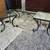 Coffee Table & Solid Iron Gray Metal Side End Tables with  Glass Tops 1 thumbnail