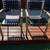 Pair of outdoor wooden chairs 1 thumbnail