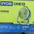NEW- Tool only - Ryobi 18V 12" Hybrid Misting Air Cannon PCL850B 1 thumbnail