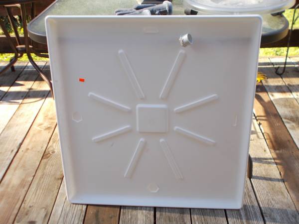 A water heater drip pan 1