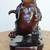 Large 16" carved rosewood Chinese sculpture of a bull fighting a tiger 8 thumbnail