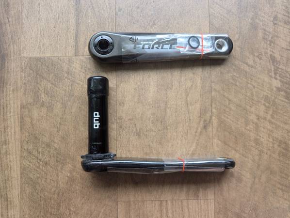 SRAM Force D1 AXS Cranks Arms - 175mm, DUB 1