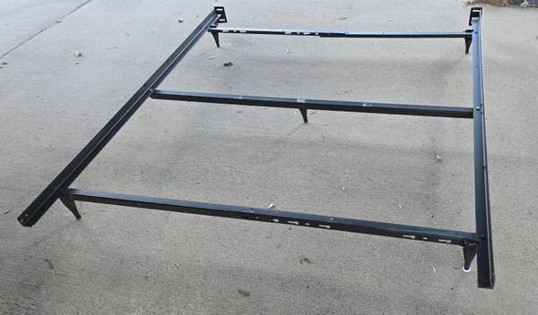 Queen Adjustable Metal Bed Frame 1