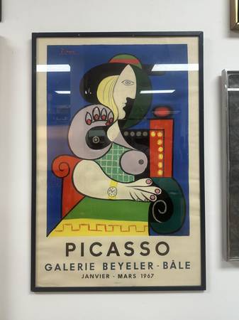 Picasso Original Lithographic Poster 1967 Exhibition 1
