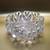 Vintage Imperlux Genuine Hand Cut Thick Crystal Heavy Ashtray 1 thumbnail