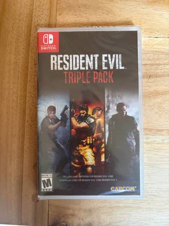 Resident Evil Triple Pack for Switch factory sealed 1