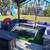 Patio/Fire table lounge furniture, outdoor wicker, nice! 3 thumbnail