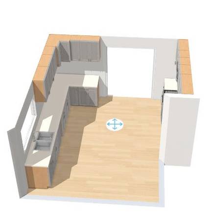 Whole set of kitchen cabinets 1