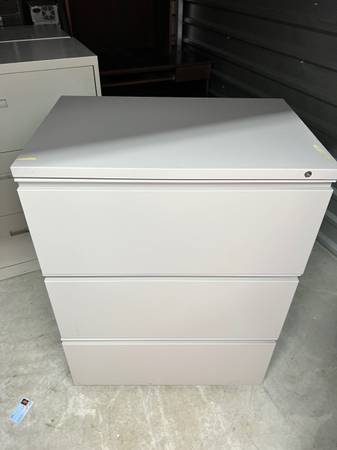 Two Herman Miller File Cabinets 1