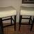 Like New-2-Bar Stools-Leather-w/Studs-Backless-Bar Height 1 thumbnail