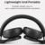 BUGANI E8 Bluetooth Headphones Wireless Over-Ear, with Built-in Mic 5 thumbnail